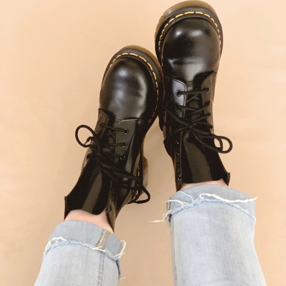 Dr. Martens Women’s Leather Lace Up Boots